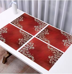 REVEXO Rectangular Pack of 4 Table Placemat