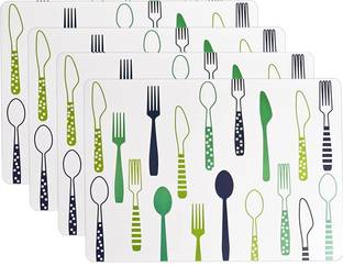 KitchEase Rectangular Pack of 4 Table Placemat