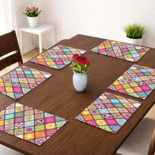 Flipkart SmartBuy Rectangular Pack of 6 Table Placemat