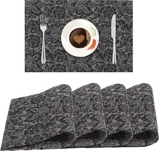YELONA Rectangular Pack of 4 Table Placemat