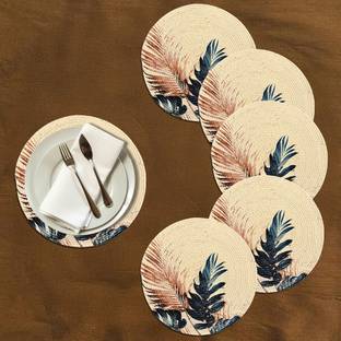 Artistic Den Round Pack of 6 Table Placemat