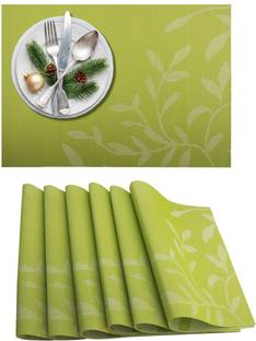 येलोना रेक्टेंगुलर 6 का पैक टेबल प्लेसमेट