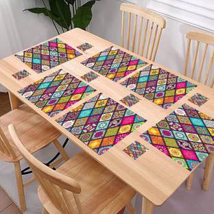 REVEXO Rectangular Pack of 12 Table Placemat