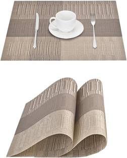 YELONA Rectangular Pack of 2 Table Placemat