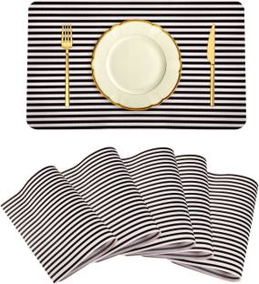 KUBER INDUSTRIES Rectangular Pack of 6 Table Placemat