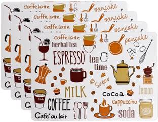 YELONA Rectangular Pack of 4 Table Placemat