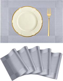 KUBER INDUSTRIES Rectangular Pack of 6 Table Placemat