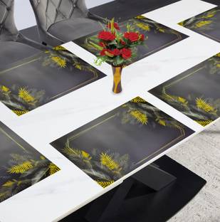 Kanushi Industries Rectangular Pack of 6 Table Placemat