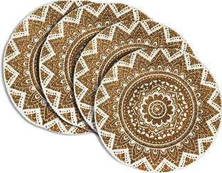 Artistic Den Round Pack of 4 Table Placemat