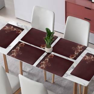 Kanushi Industries Rectangular Pack of 6 Table Placemat