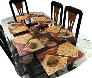 LaVichitra Rectangular Pack of 12 Table Placemat