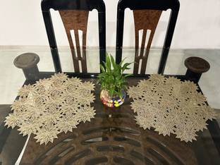 LaVichitra Round Pack of 2 Table Placemat