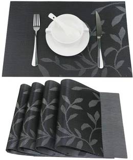 KitchEase Rectangular Pack of 4 Table Placemat