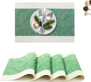 YELONA Rectangular Pack of 4 Table Placemat