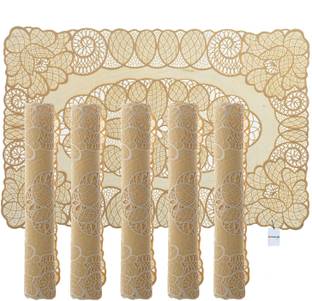HOMESTIC Rectangular Pack of 6 Table Placemat