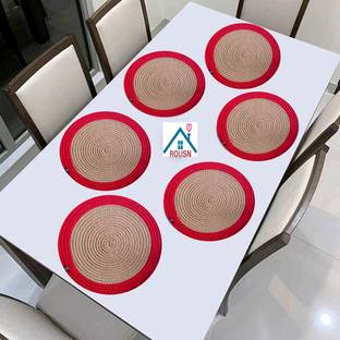 ROUSN Round Pack of 6 Table Placemat