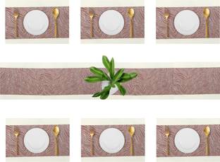 YELONA Rectangular Pack of 7 Table Placemat