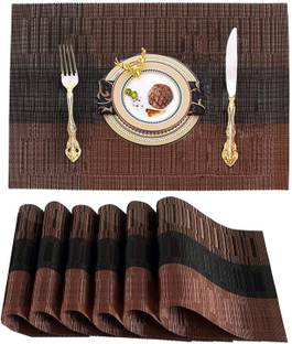 Gabani fashion Rectangular Pack of 6 Table Placemat