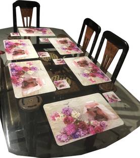 LaVichitra Rectangular Pack of 6 Table Placemat