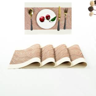 YELONA Rectangular Pack of 4 Table Placemat
