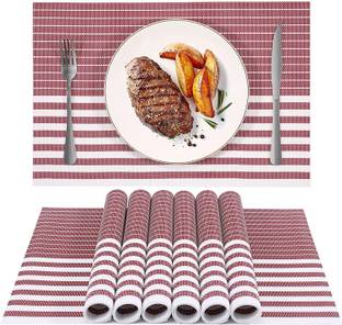 YELONA Rectangular Pack of 6 Table Placemat