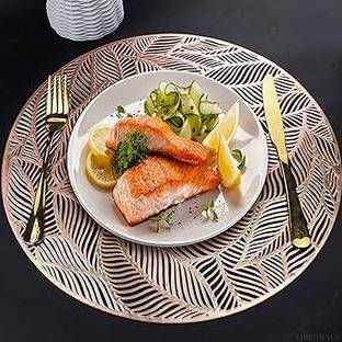 TORODINEART Round Pack of 4 Table Placemat