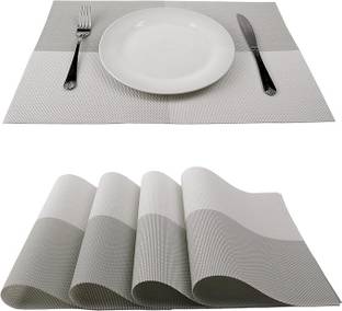CASA FURNISHING Rectangular Pack of 6 Table Placemat