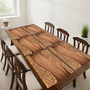 REVEXO Rectangular Pack of 6 Table Placemat