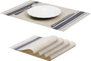 YELONA Rectangular Pack of 4 Table Placemat