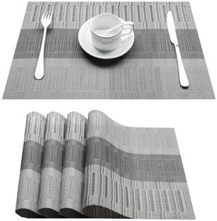 YELONA Rectangular Pack of 4 Table Placemat