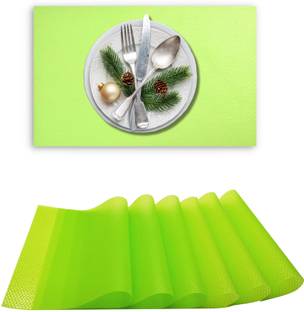 YELONA Rectangular Pack of 6 Table Placemat
