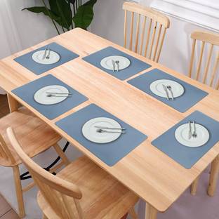 KUBER INDUSTRIES Rectangular Pack of 6 Table Placemat