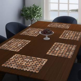 फ्लिपकार्ट स्मार्टबाय रेक्टेंगुलर 6 का पैक टेबल प्लेसमेट