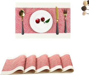 KitchEase Rectangular Pack of 5 Table Placemat