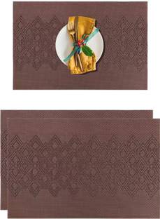 YELONA Rectangular Pack of 2 Table Placemat