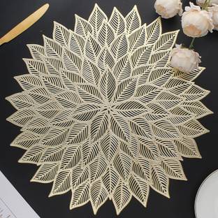 Dakshya Industries Round Pack of 2 Table Placemat