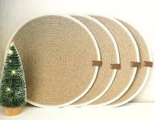 ROUSN Round Pack of 4 Table Placemat