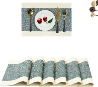 YELONA Rectangular Pack of 6 Table Placemat