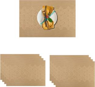 YELONA Rectangular Pack of 8 Table Placemat