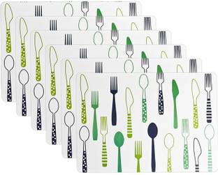 YELONA Rectangular Pack of 6 Table Placemat