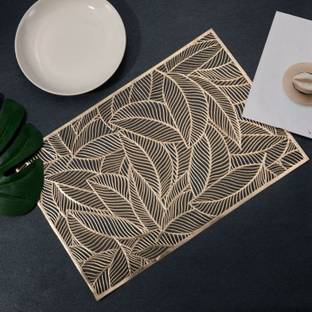 Dakshya Industries Rectangular Pack of 2 Table Placemat