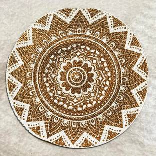 Artistic Den Round Pack of 1 Table Placemat