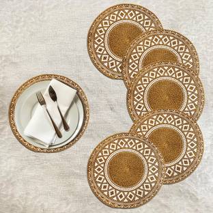 Artistic Den Round Pack of 6 Table Placemat