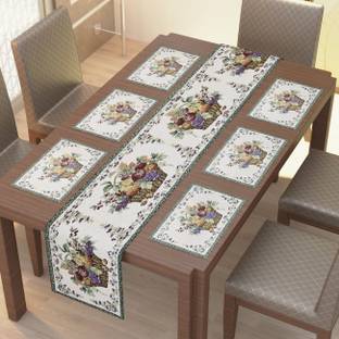 Shoppingzone Rectangular Pack of 7 Table Placemat