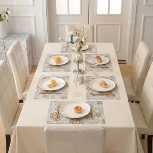 KUBER INDUSTRIES Rectangular Pack of 6 Table Placemat