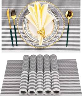 YELONA Rectangular Pack of 6 Table Placemat
