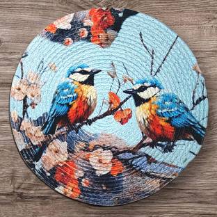 Artistic Den Round Pack of 1 Table Placemat