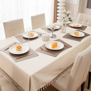 HOKiPO Rectangular Pack of 6 Table Placemat