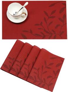 KitchEase Rectangular Pack of 4 Table Placemat