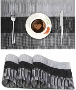 HOKiPO Rectangular Pack of 4 Table Placemat